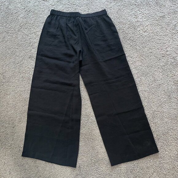 MADEWELL Petite Pull-On Wide-Leg Pants in Softdrape - New with Tags - Size Small - Picture 4 of 11